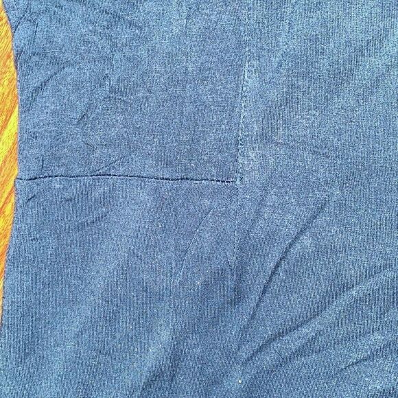 Apt. 9 Teal Short Sleeve Peplum Top Womens Size Medium - Picture 3 of 6